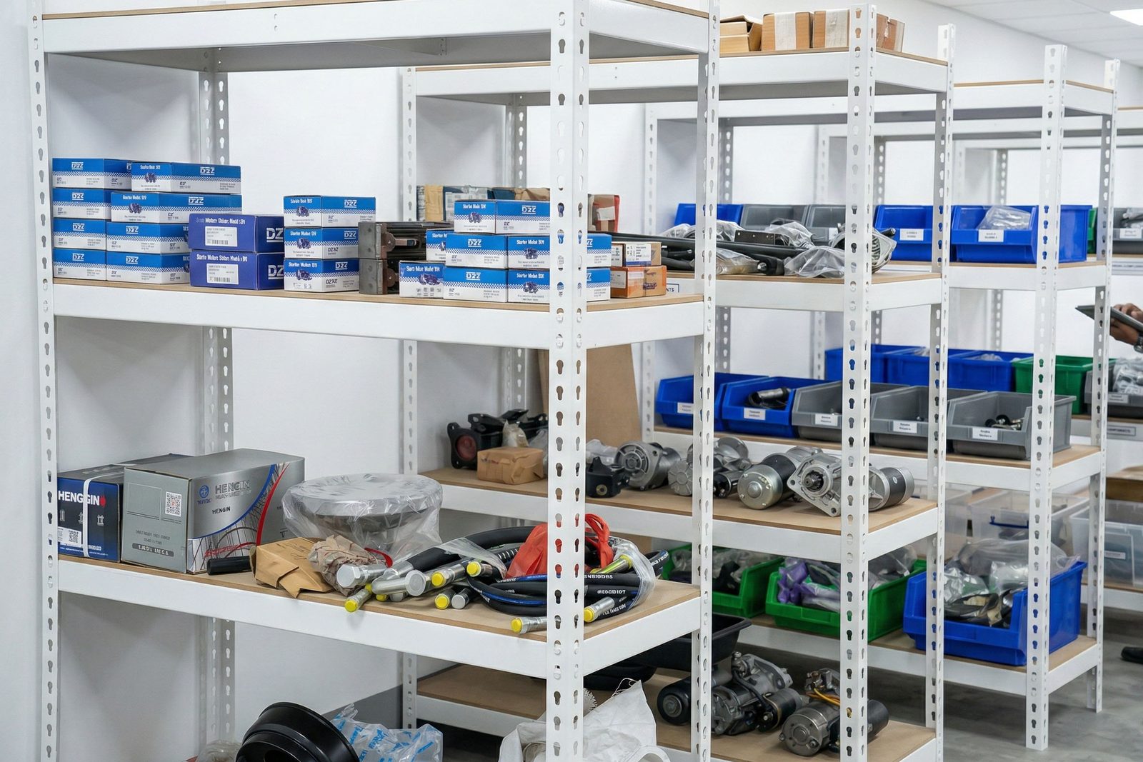 Forklift parts sourcing and warehouse stock at LB Industrial, Singapore