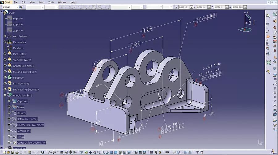 CAD 3D modelling and drafting in CATIA — LB Industrial Singapore